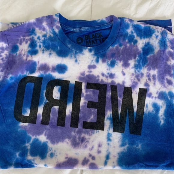 Weird (In Reverse/Flipped) Rad Tie Dye T-Shirt - Picture 1 of 6